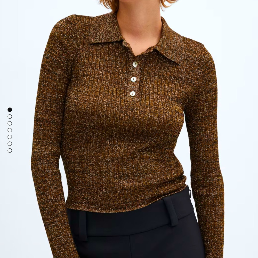 Mango Polo Sweater